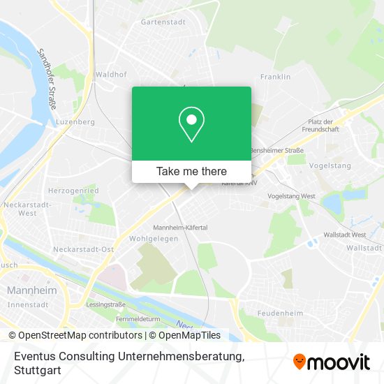 Eventus Consulting Unternehmensberatung map