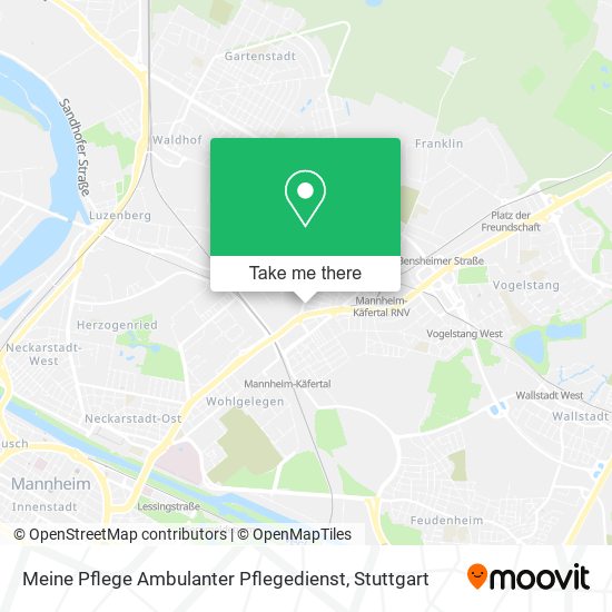 Meine Pflege Ambulanter Pflegedienst map