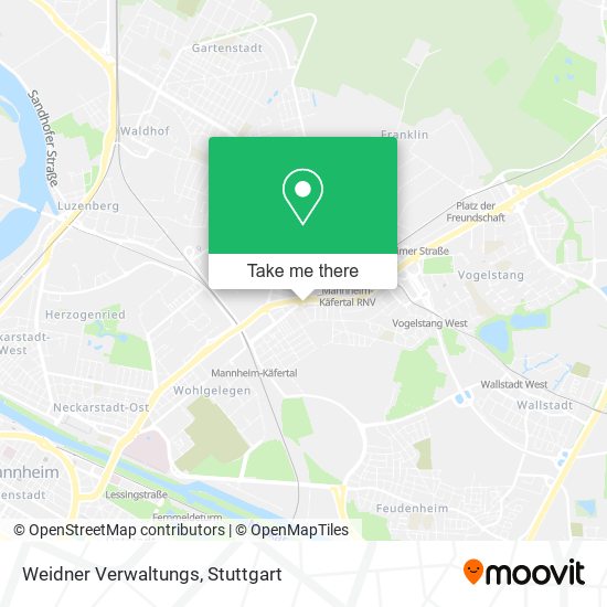Карта Weidner Verwaltungs