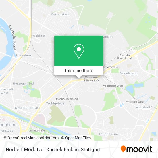 Norbert Morbitzer Kachelofenbau map
