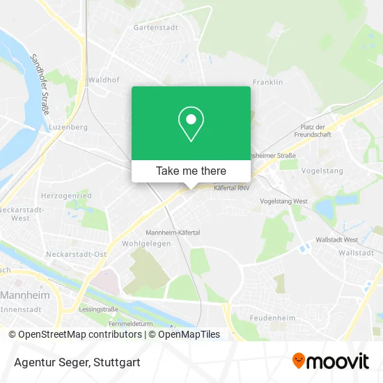 Карта Agentur Seger