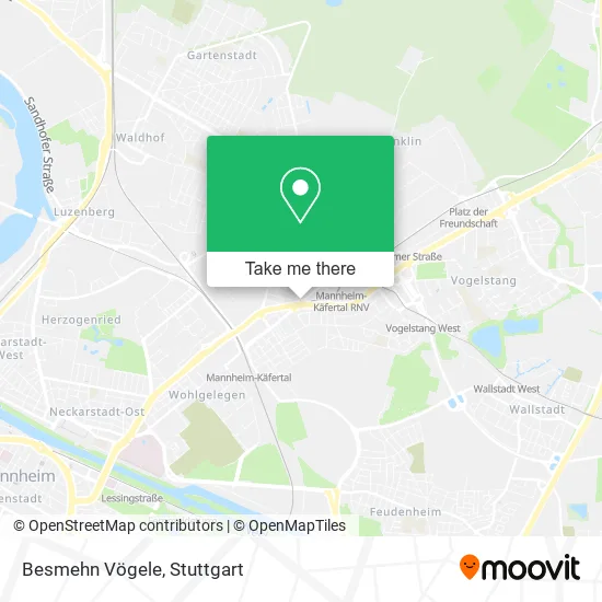 Карта Besmehn Vögele