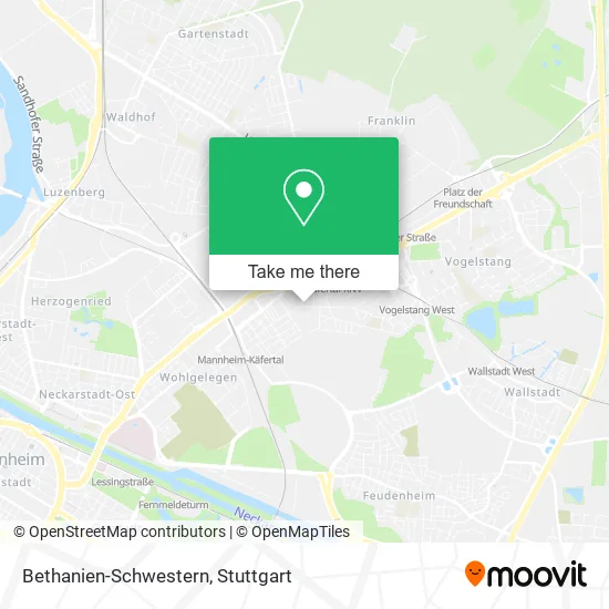 Карта Bethanien-Schwestern