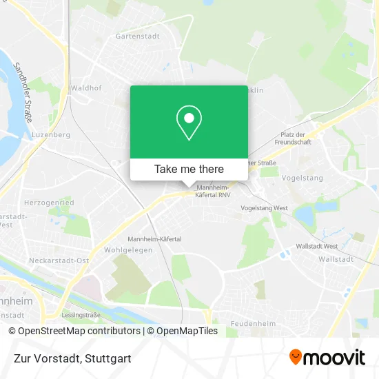Карта Zur Vorstadt