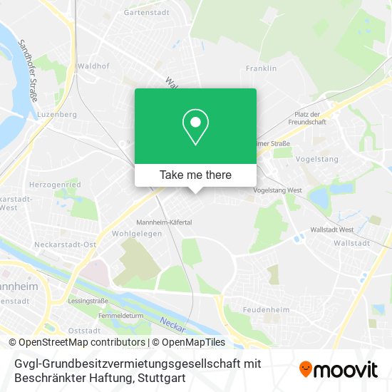 Gvgl-Grundbesitzvermietungsgesellschaft mit Beschränkter Haftung map