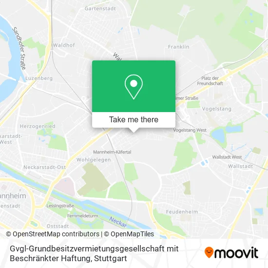 Gvgl-Grundbesitzvermietungsgesellschaft mit Beschränkter Haftung map