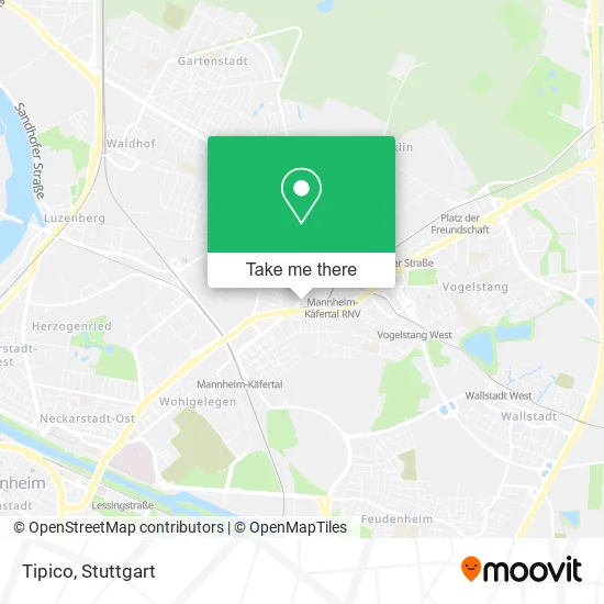 Карта Tipico