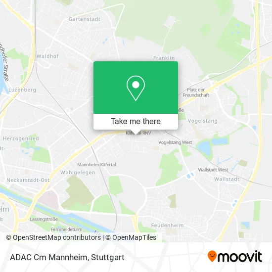 Карта ADAC Cm Mannheim