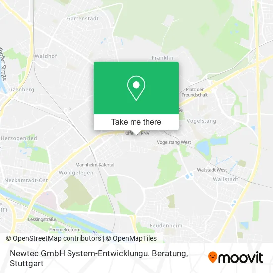 Карта Newtec GmbH System-Entwicklungu. Beratung