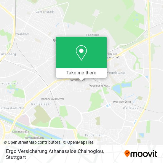 Карта Ergo Versicherung Athanassios Chainoglou