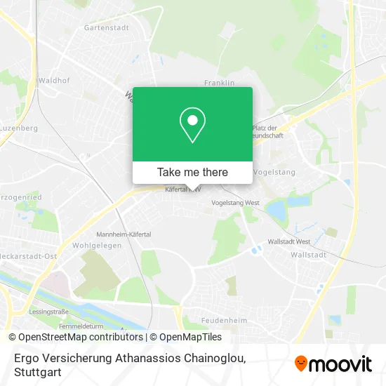Карта Ergo Versicherung Athanassios Chainoglou