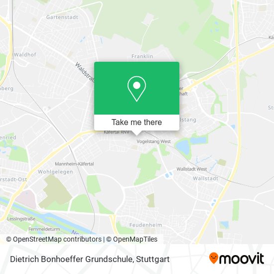 Карта Dietrich Bonhoeffer Grundschule