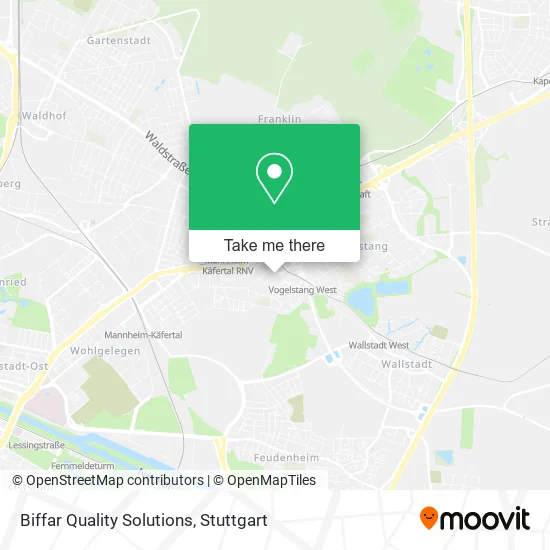 Карта Biffar Quality Solutions