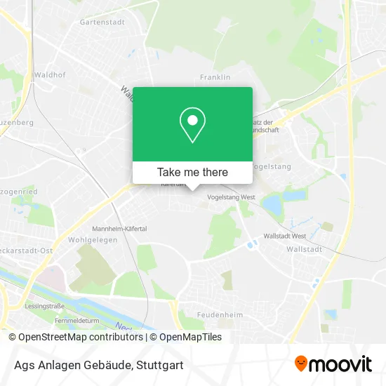 Карта Ags Anlagen Gebäude