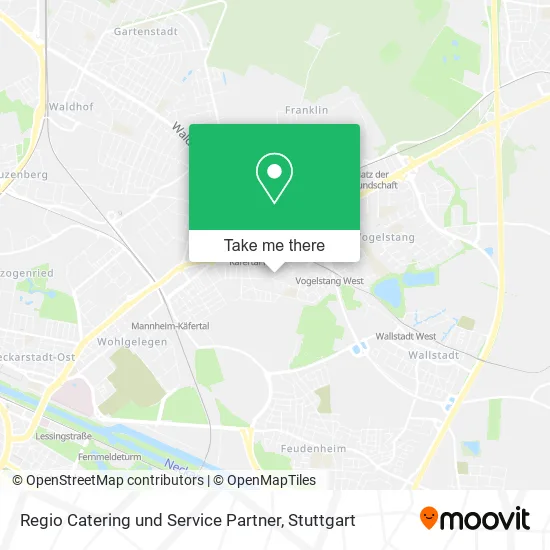 Карта Regio Catering und Service Partner