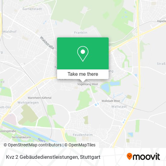 Kvz 2 Gebäudedienstleistungen map