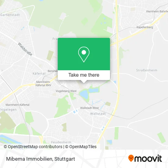 Карта Mibema Immobilien