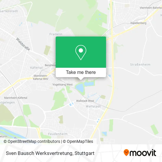 Карта Sven Bausch Werksvertretung