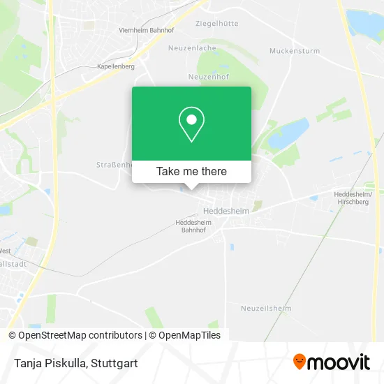 Карта Tanja Piskulla