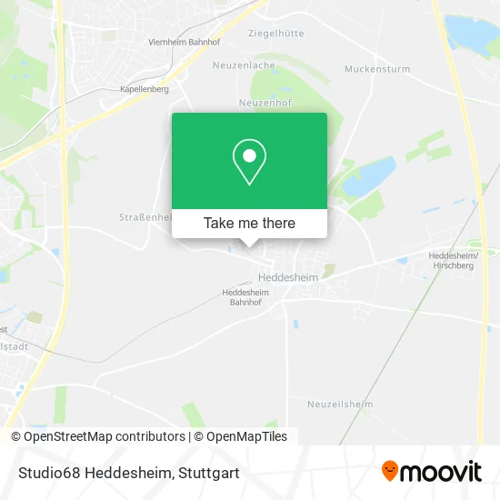 Карта Studio68 Heddesheim