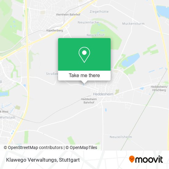 Карта Klawego Verwaltungs
