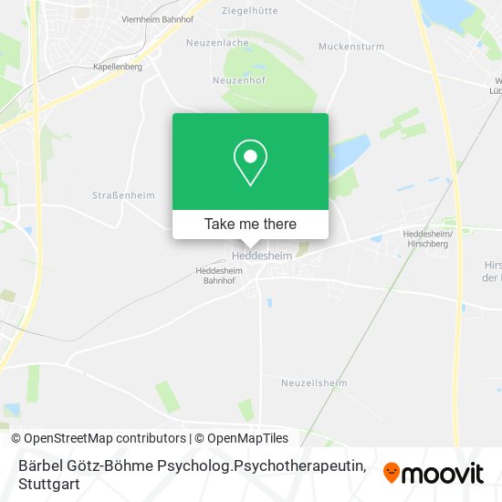 Bärbel Götz-Böhme Psycholog.Psychotherapeutin map
