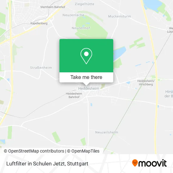 Карта Luftfilter in Schulen Jetzt
