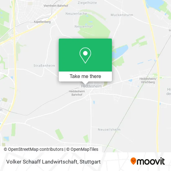 Карта Volker Schaaff Landwirtschaft