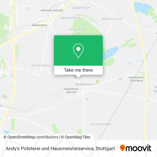 Карта Andy's Polsterei und Hausmeisterservice