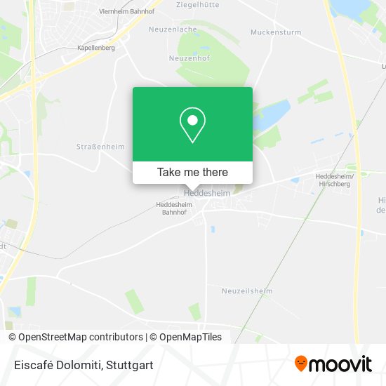 Карта Eiscafé Dolomiti