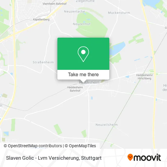 Карта Slaven Golic - Lvm Versicherung