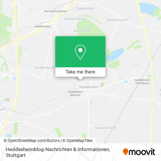 Карта Heddesheimblog-Nachrichten & Informationen