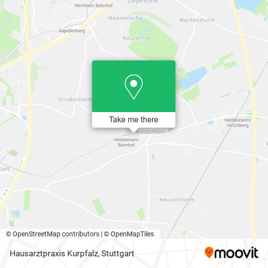 Hausarztpraxis Kurpfalz map