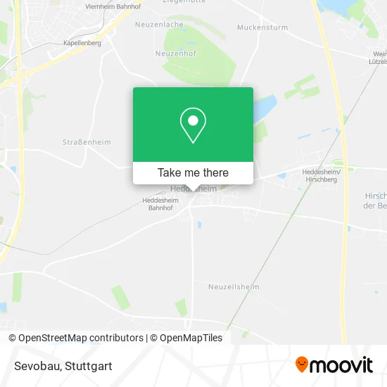Карта Sevobau