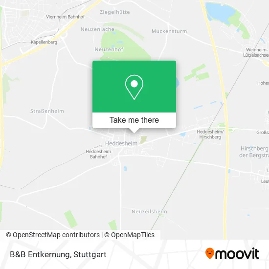 Карта B&B Entkernung