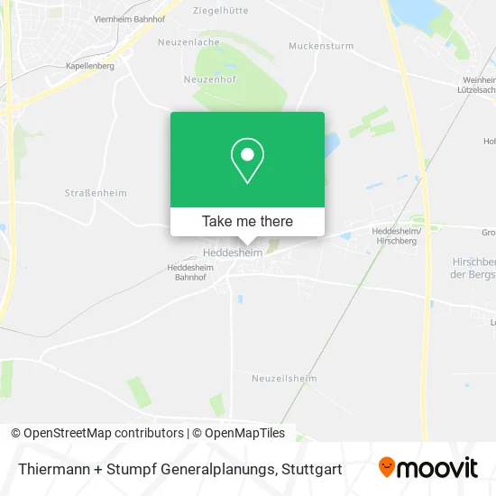 Карта Thiermann + Stumpf Generalplanungs