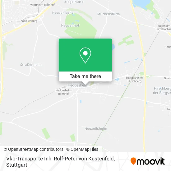 Карта Vkb-Transporte Inh. Rolf-Peter von Küstenfeld