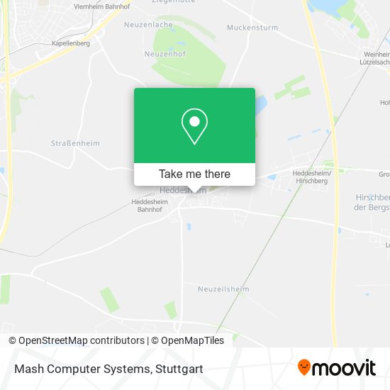 Mash Computer Systems map