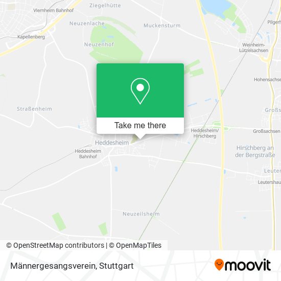 Männergesangsverein map