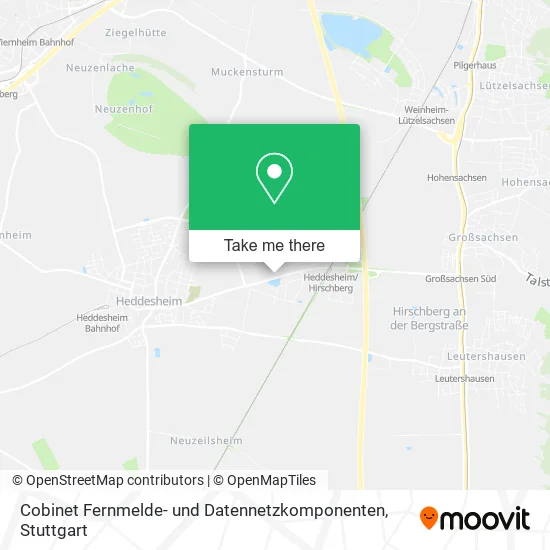 Карта Cobinet Fernmelde- und Datennetzkomponenten