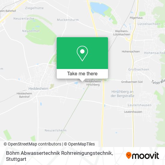 Böhm Abwassertechnik Rohrreinigungstechnik map