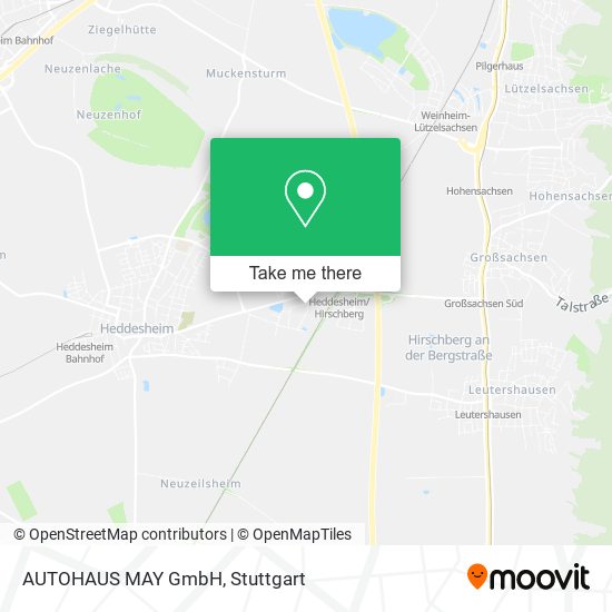 AUTOHAUS MAY GmbH map