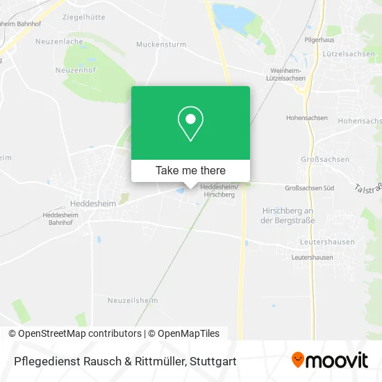 Карта Pflegedienst Rausch & Rittmüller