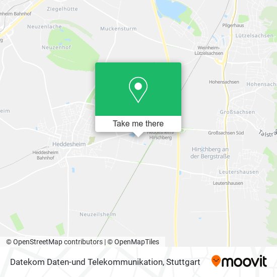 Datekom Daten-und Telekommunikation map
