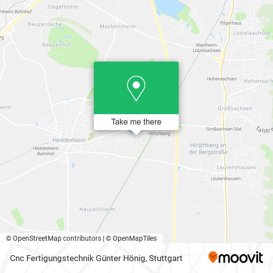 Cnc Fertigungstechnik Günter Hönig map