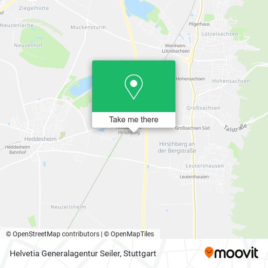 Helvetia Generalagentur Seiler map