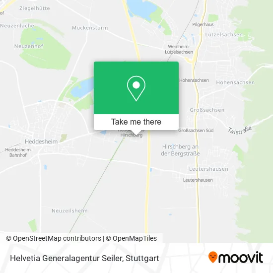 Карта Helvetia Generalagentur Seiler