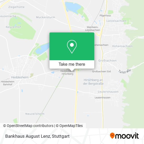 Bankhaus August Lenz map