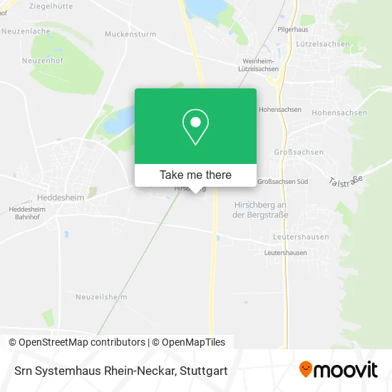Карта Srn Systemhaus Rhein-Neckar