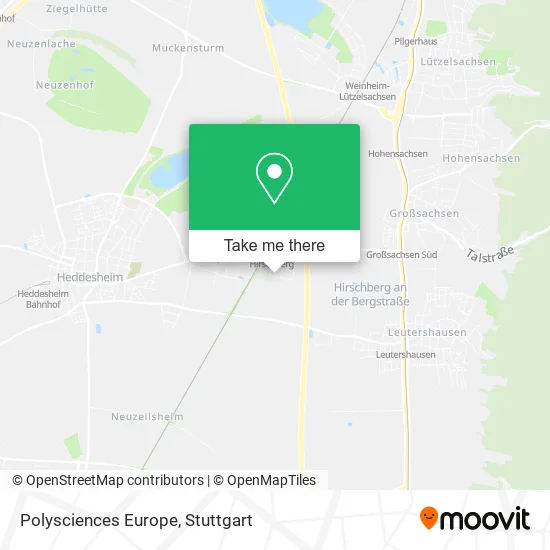 Карта Polysciences Europe